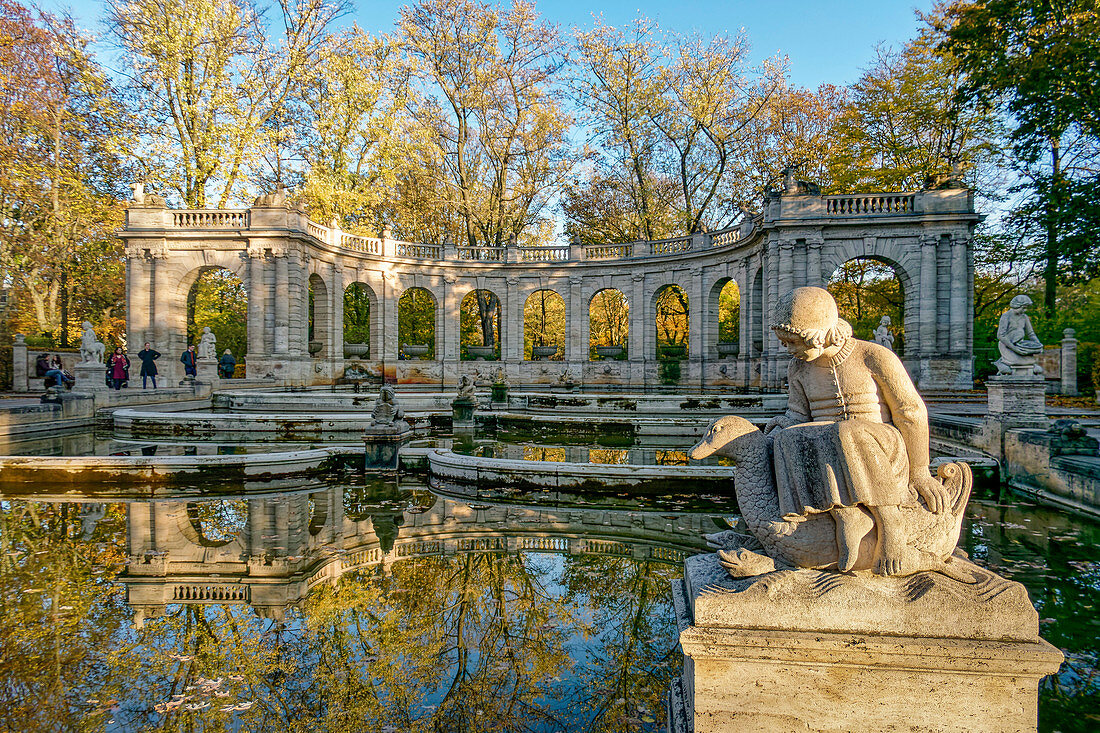 Volkspark Friedrichshain im Herbst, Prenzlauer Berg , Berlin, Deutschland