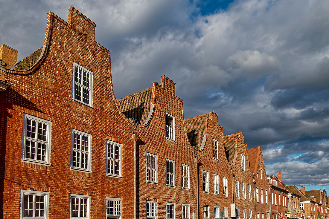 Brick houses, Dutch houses, Dutch Quarter, Potsdam, Brandenburg, Germany, Europe