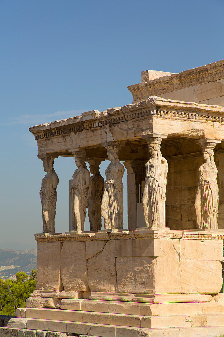 Tempel der Athena Nike, Akropolis, UNESCO-Weltkulturerbe, Athen, Griechenland, Europa