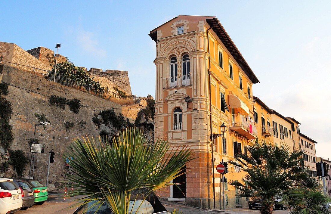 am Castello in Portoferraio, Elba, Toskana, Italien