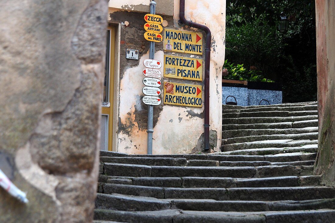 in Marciana Alta unter dem Monte Capanne, West-Elba, Toskana, Italien