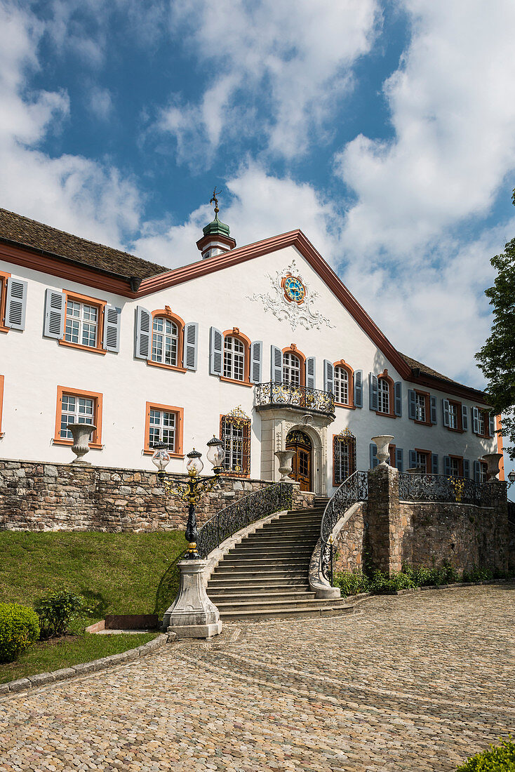 Bürgeln Castle, Obereggenen, Schliengen, Markgräflerland, Black Forest, Baden-Wuerttemberg, Germany
