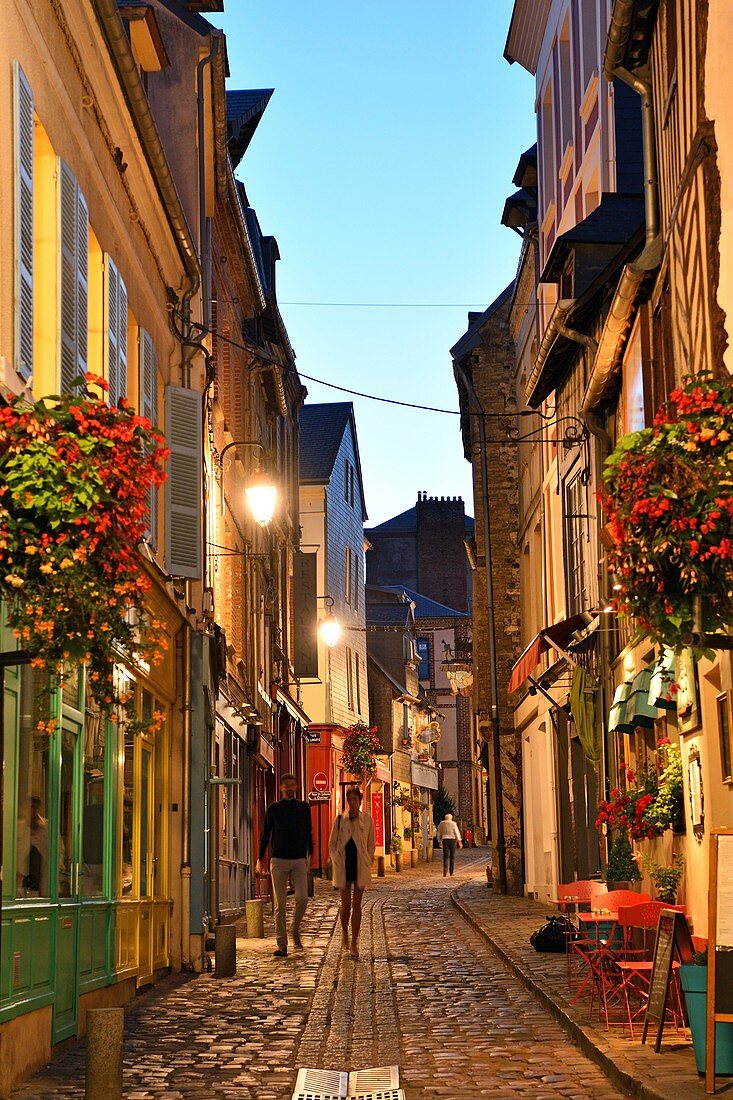 Frankreich, Calvados, Pays d'Auge, Honfleur