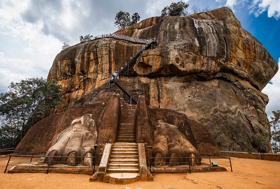 Antike Festung, Sigiriya, Sri Lanka