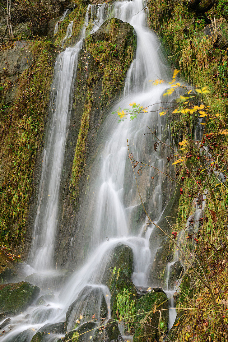 Koenigshütte waterfall, Bodetal, Harz, Saxony-Anhalt, Germany