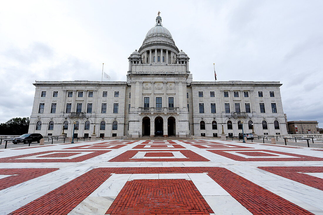 State House, Repräsentantenhaus in Providence, Rhode Island, USA