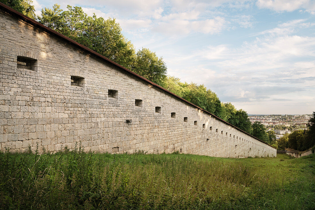 Wilhelmsburg, Ulm Federal Fortress, Danube, Swabian Alb, Baden-Württemberg, Germany