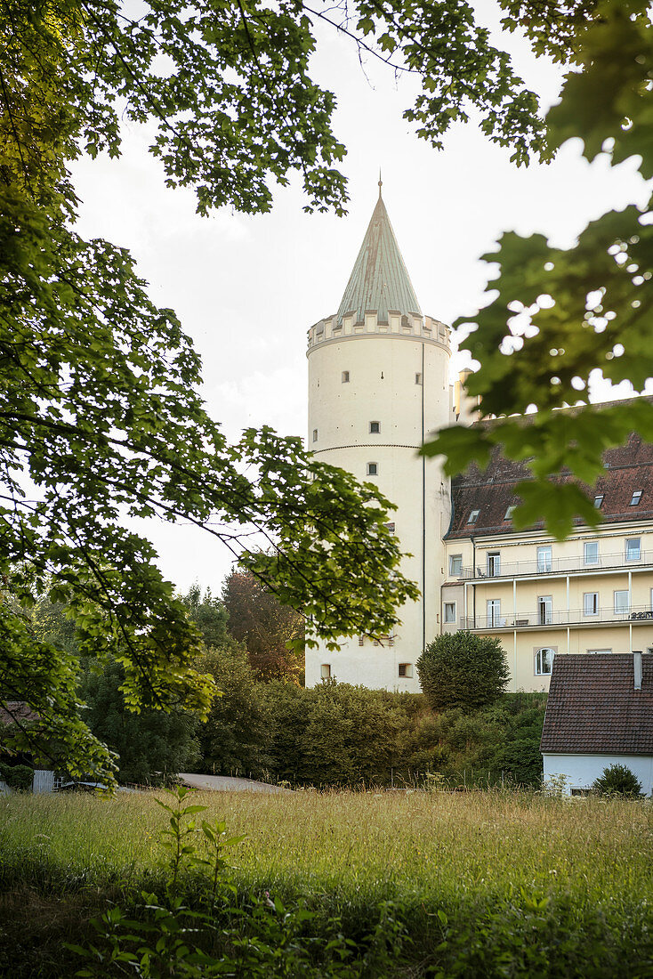Schloss Lauingen, Landkreis Dillingen, Bayern, Donau, Deutschland