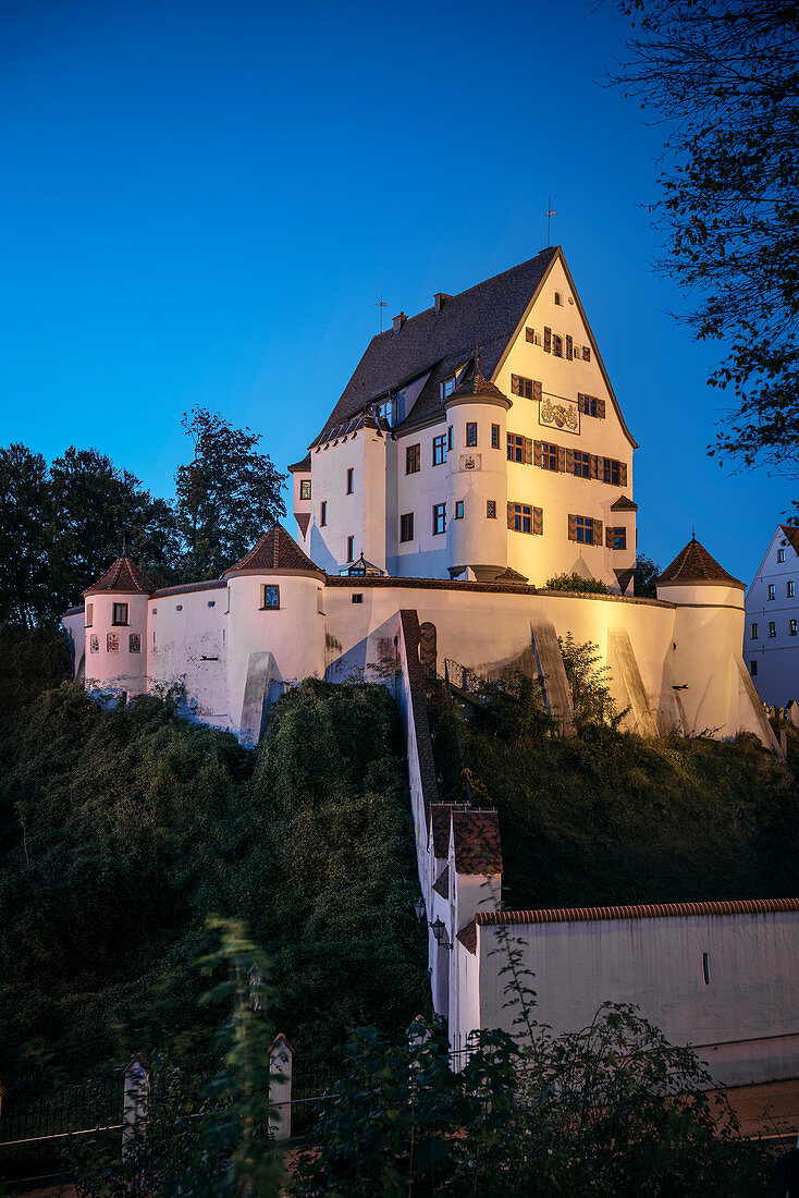 Schloss Leipheim, Landkreis Günzburg, Bayern, Donau, Deutschland