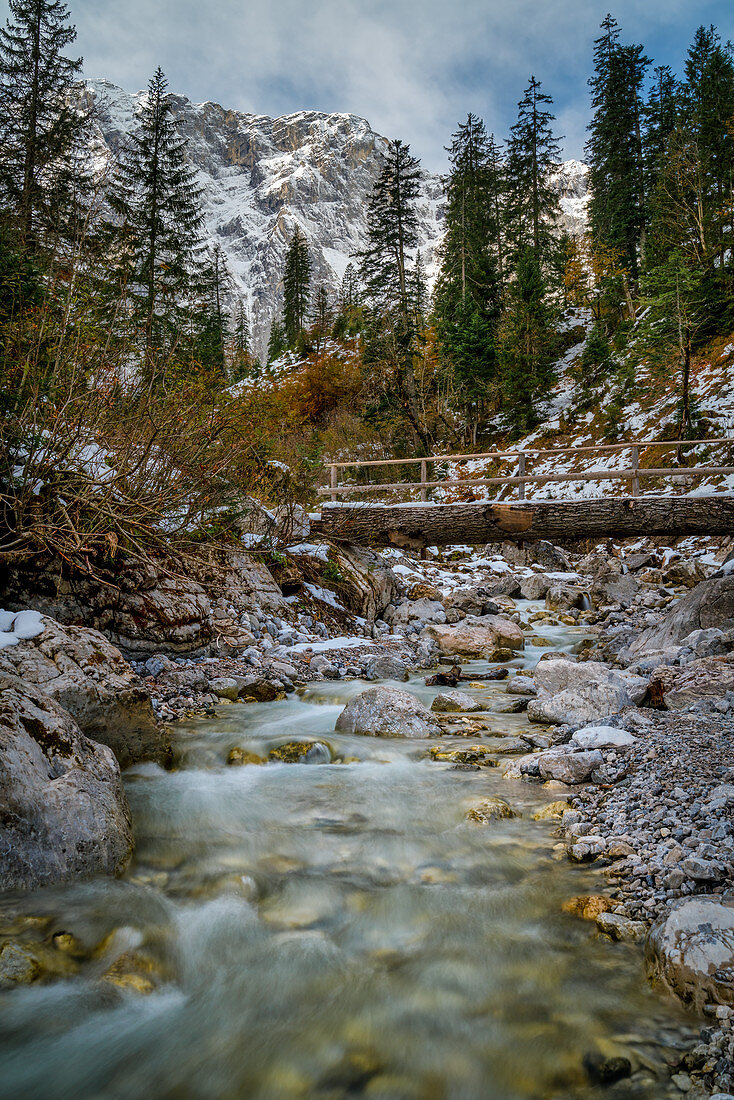 Unterwegs zum Enger Grund, Eng Alm, Hinterriß, Karwendel, Tirol, Österreich