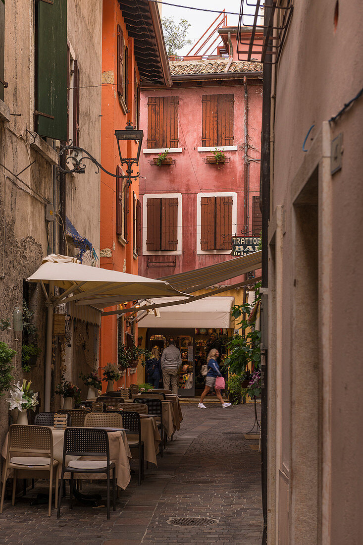 In the alleys of Garda, Lake Garda, Verona Province, Italy