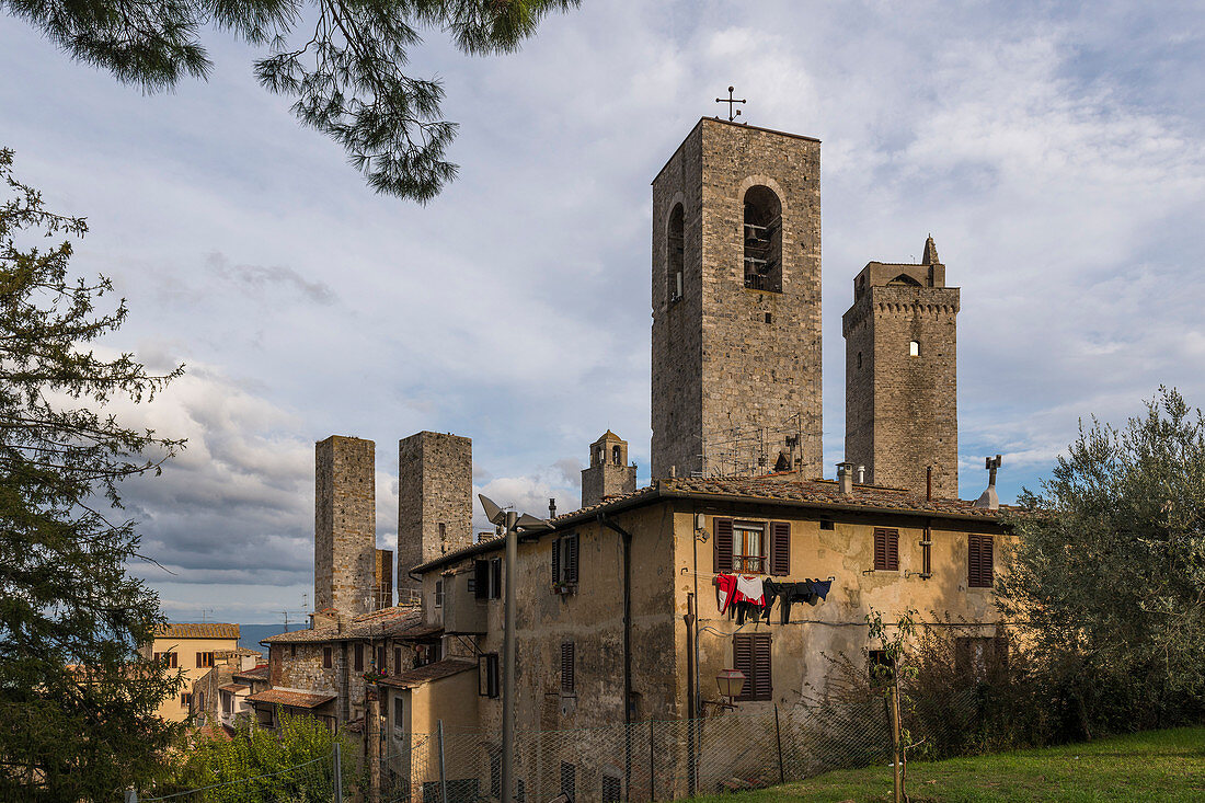 San Gimignano, Provinz Siena, Toskana, Italien