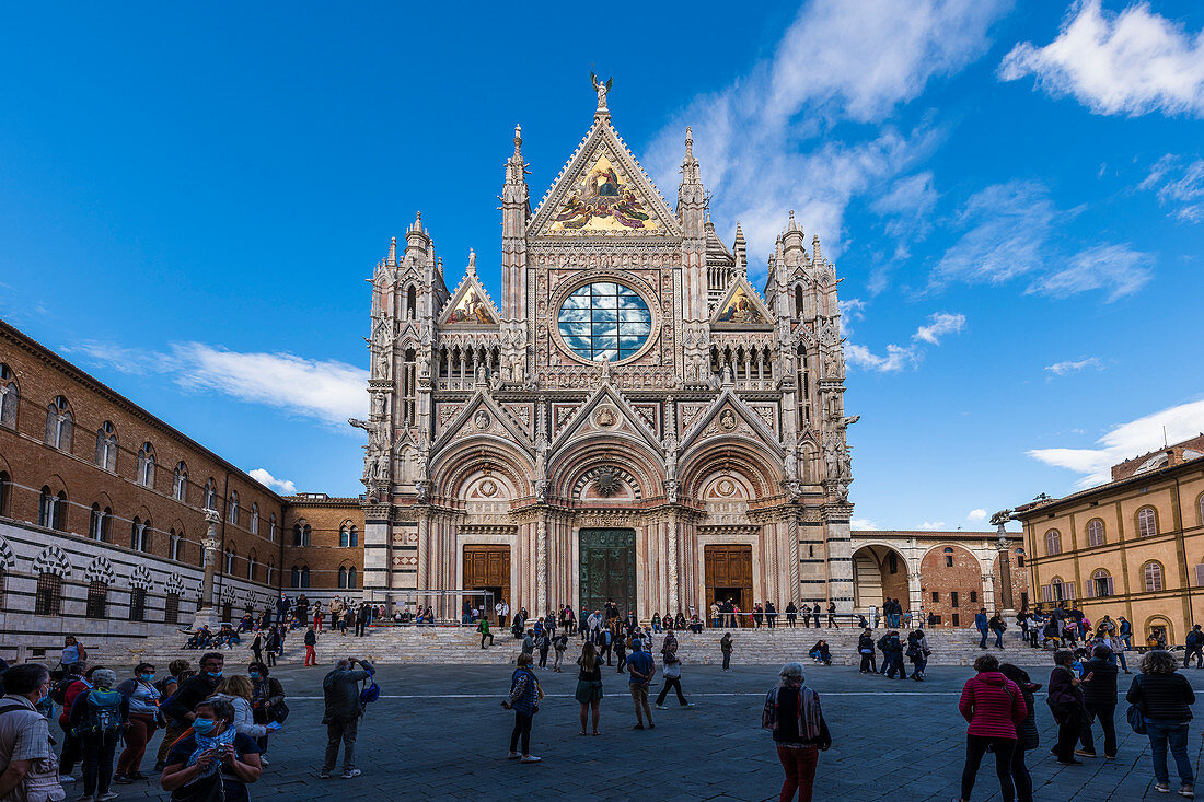 Siena Cathedral, Siena, Province of Siena, Tuscany, Italy