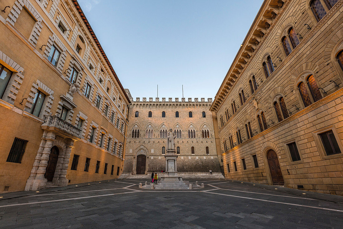 Palazzo Salimbeni, Siena, Provinz Siena, Toskana, Italien 
