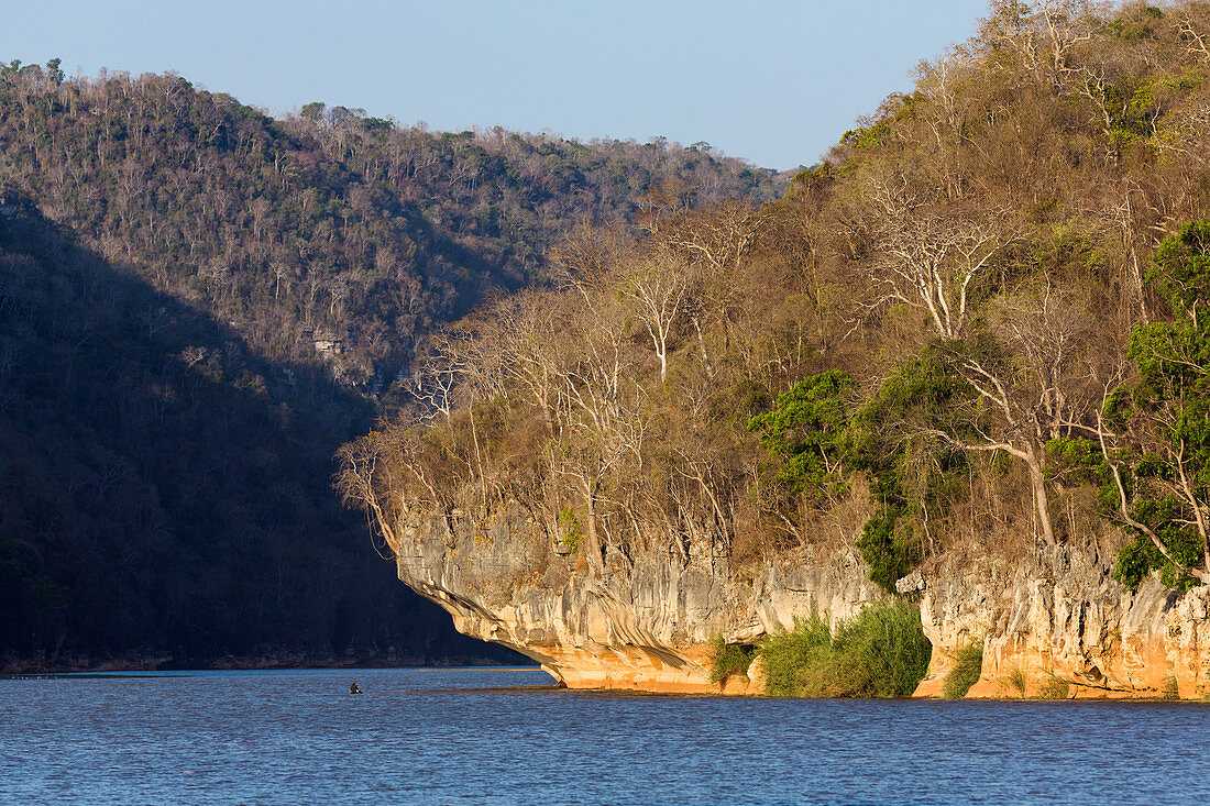 Manambolo River, Tsingy-de-Bemaraha National Park, Mahajanga, Madagascar, Africa