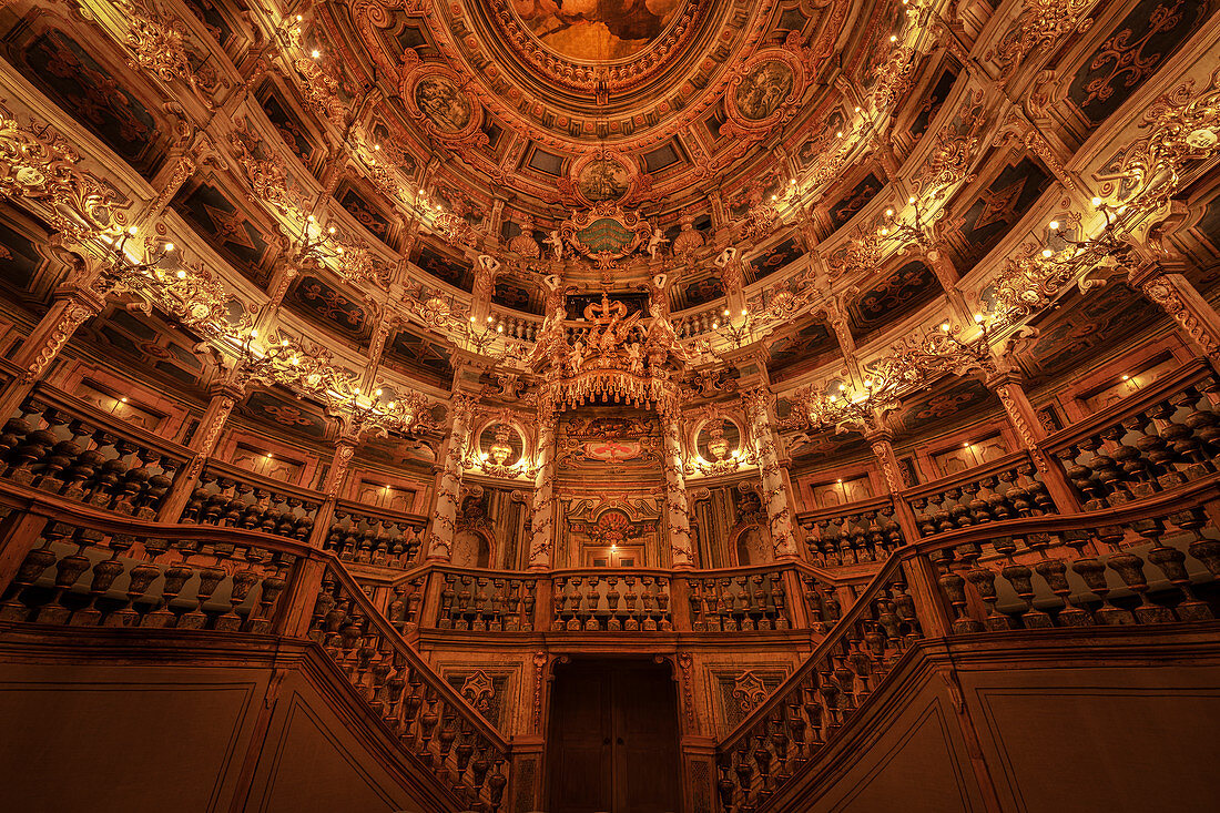 UNESCO Weltkulturerbe „Markgräfliches Opernhaus Bayreuth“, Oberfranken, Bayern, Deutschland