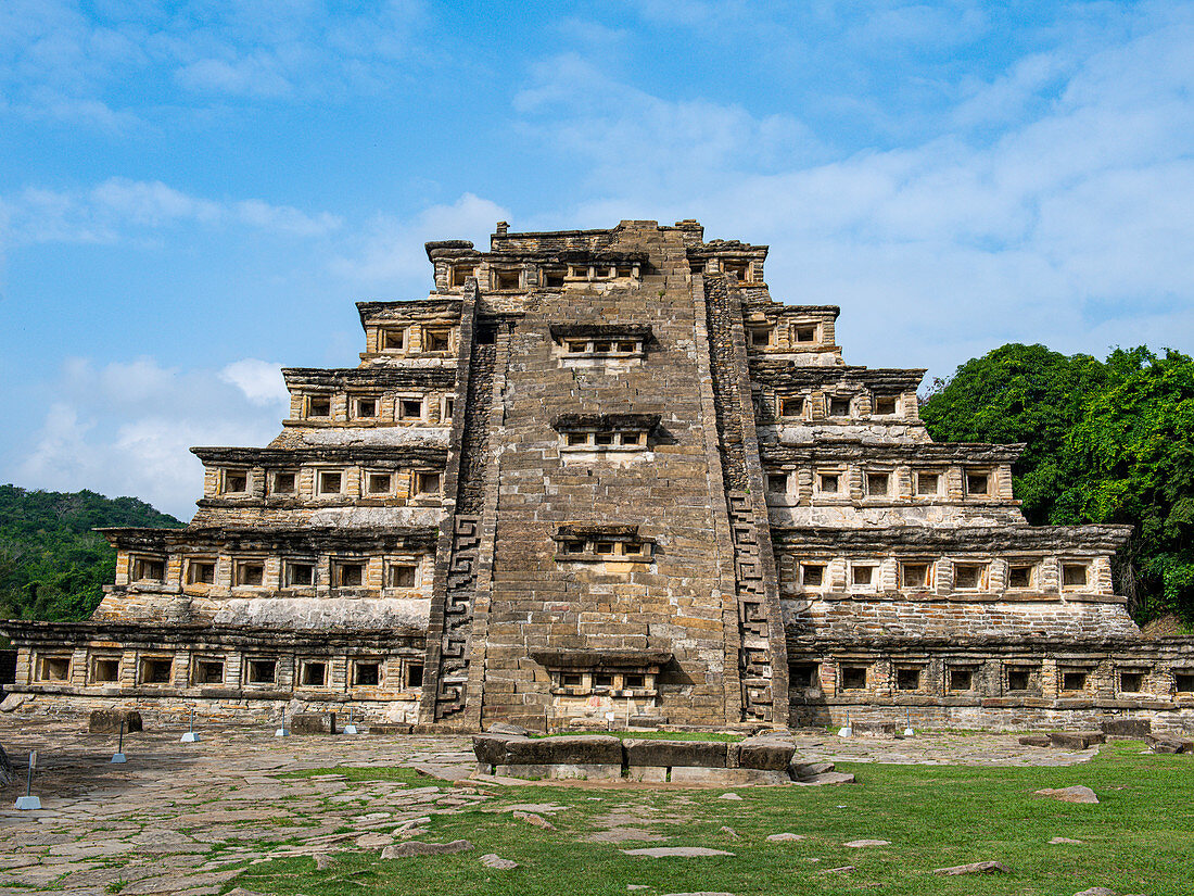 Präkolumbianische archäologische Stätte von El Tajin, UNESCO-Weltkulturerbe, Veracruz, Mexiko, Nordamerika