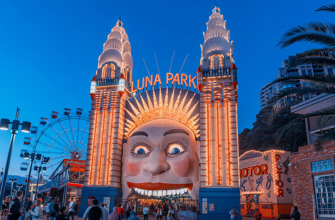 Luna Park, Sydney, New South Wales, Australien, Pazifik