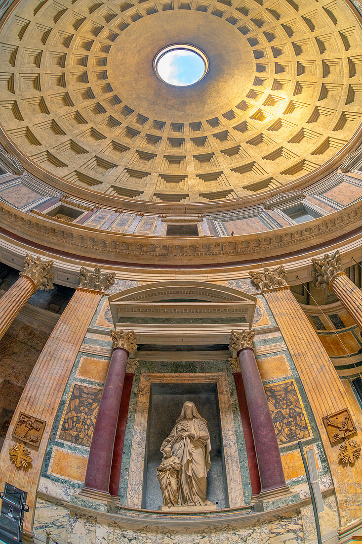 Pantheon, UNESCO-Weltkulturerbe, Pigna, Rom, Latium, Italien, Europa