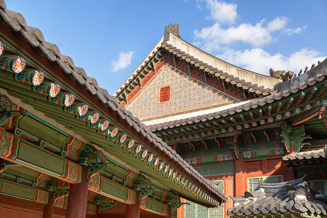 Changdeokgung-Palast, UNESCO-Weltkulturerbe, Seoul, Südkorea, Asien