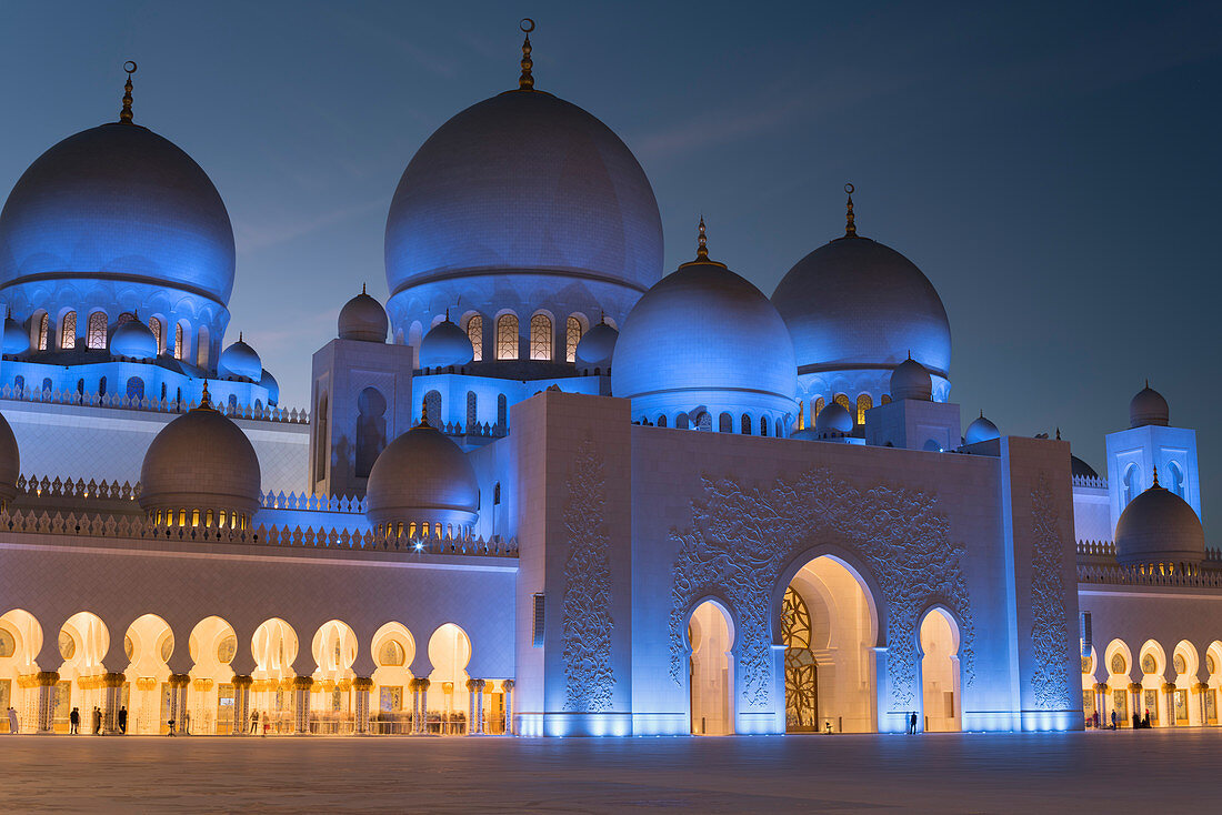 Sheikh Zayed Grand Mosque, Abu Dhabi, Vereinigte Arabische Emirate