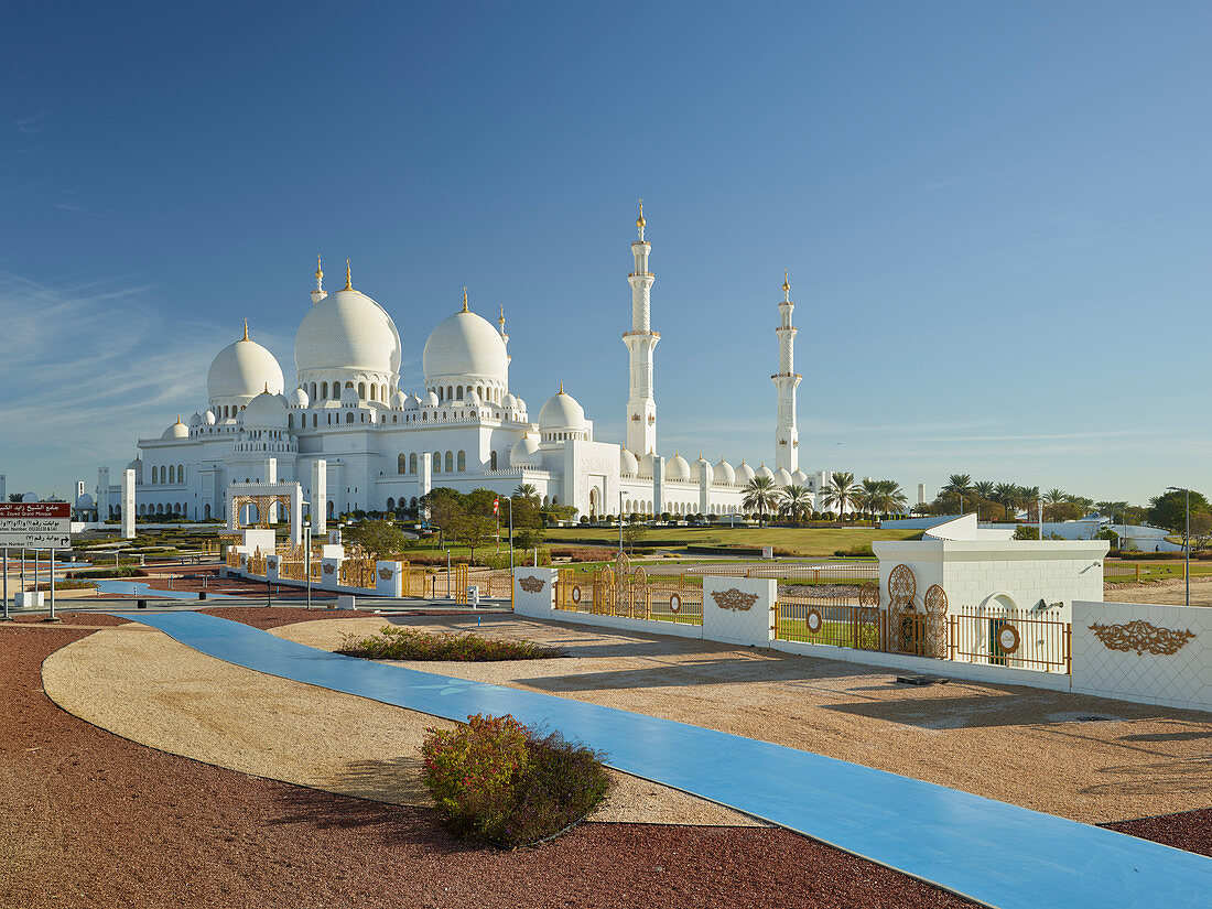 Sheikh Zayed Grand Mosque, Abu Dhabi, Vereinigte Arabische Emirate