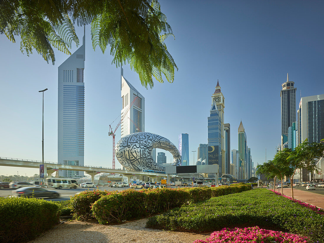 Sheikh Zayed Road, Emirates Towers, Al Yaqoub Tower, Dubai, Vereinigte Arabische Emirate