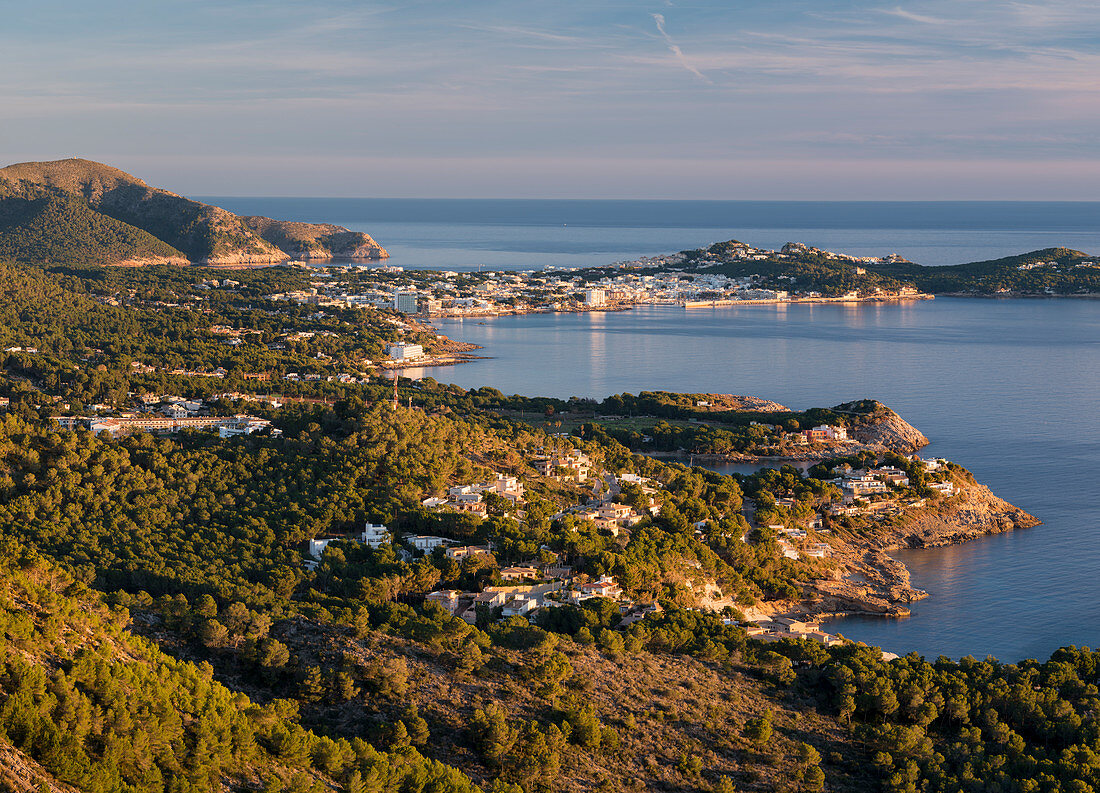 Blick vom Cap Vermell nach Norden, Mallorca, Balearen, Katalonien, Spanien