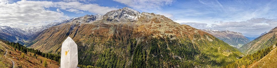 Kristall "Ajuna", Timmelsjoch Pass, Ötztal, Tirol, Österreich