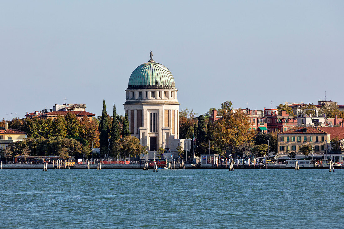 Der Votivtempel auf der Insel Lido in Venedig, Venetien, Italien