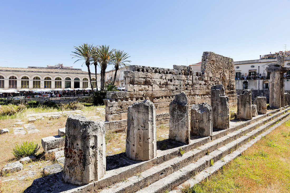 Temple of Apollo, Syracuse, Sicily, Italy