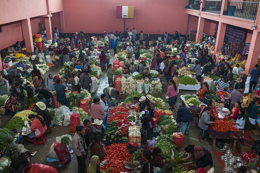 Chichicastenango Markt, Guatemala.