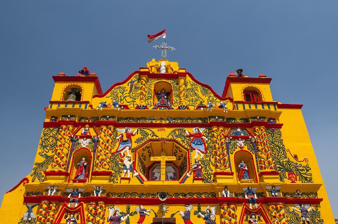 San Andres Xecul Kirche, Guatemala.