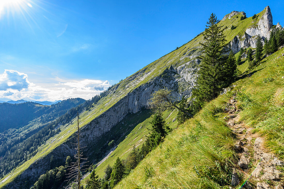 Törlspitz im Schafbergmassiv  im Salzkammergut, Österreich