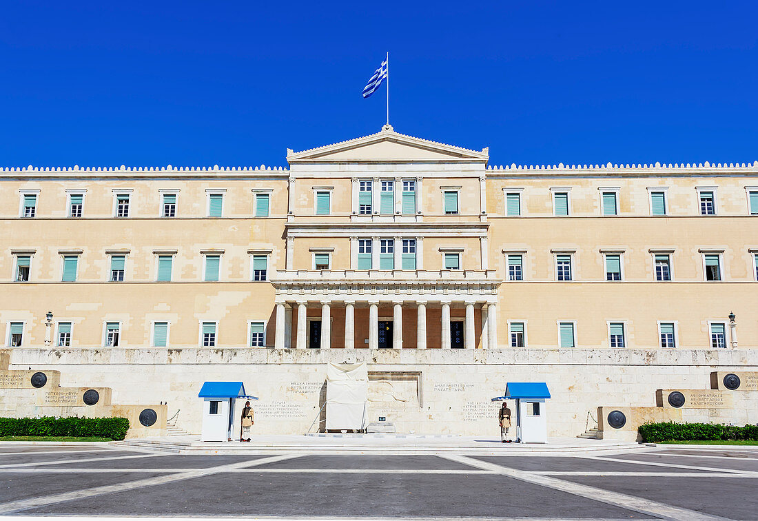 Parlamentsgebäude, Athen, Griechenland, Europa,