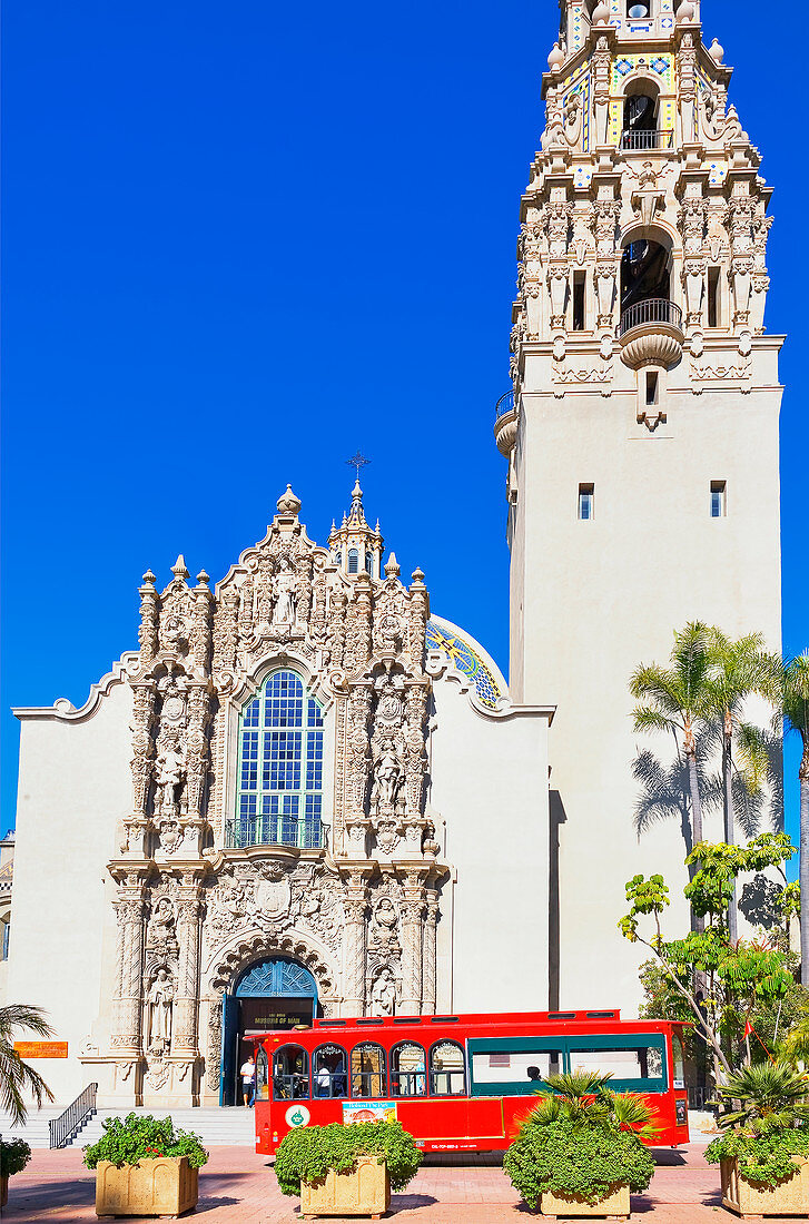 Museum of Man, Balboa Park, San Diego, Kalifornien, USA