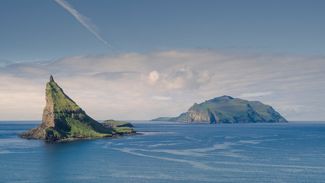 Tindholmur Island and Mykines, Faroe Islands