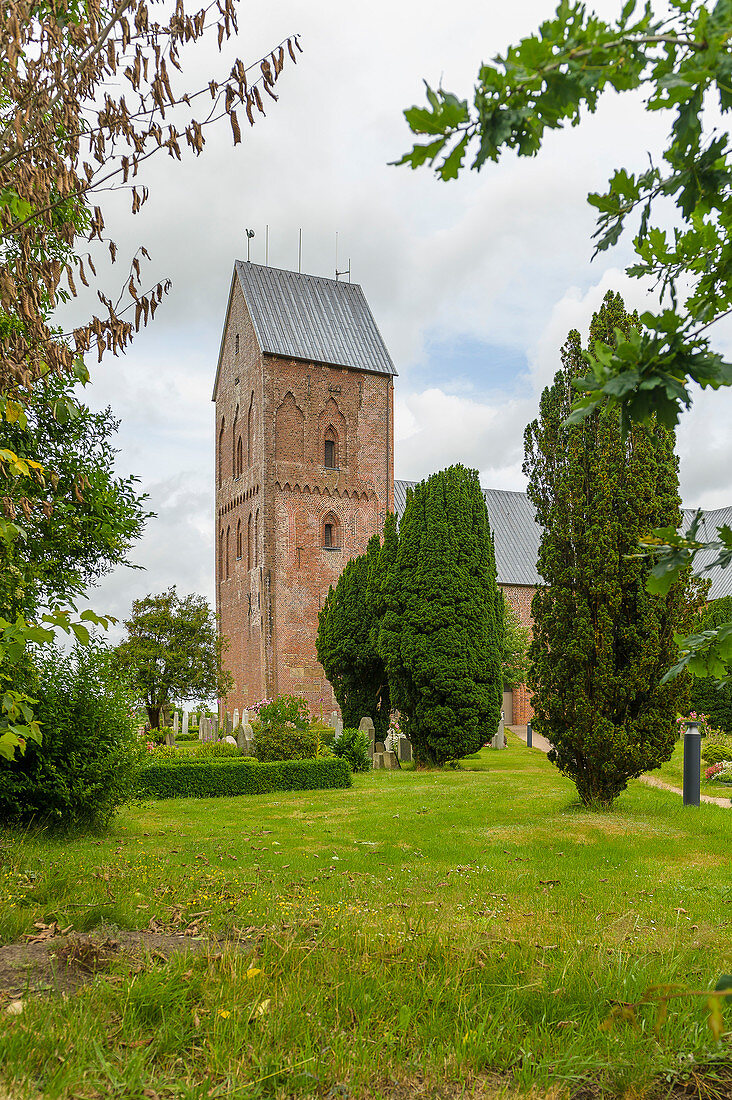 St. Johannis Kirche, Nieblum, Insel Föhr, Nordfriesland, Deutschland