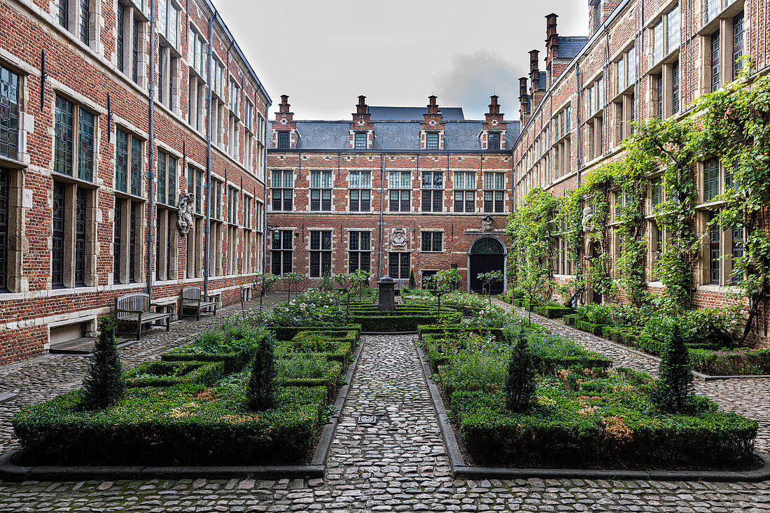Ehemalige Druckerei, Plantin-Moretus-Museum, UNESCO-Weltkulturerbe, Antwerpen, Belgien, Europa