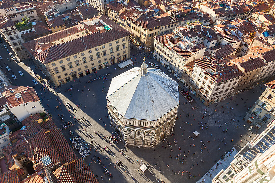 Baptisterium des hl. Johannes auf der Piazza del Duomo, Florenz, Italien