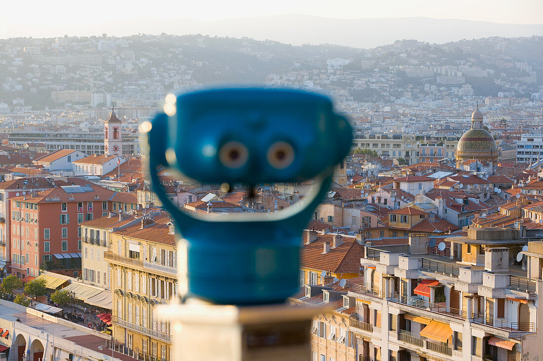 Mit Blick auf Nizza, Provence-Alpes-Côte d'Azur, Frankreich