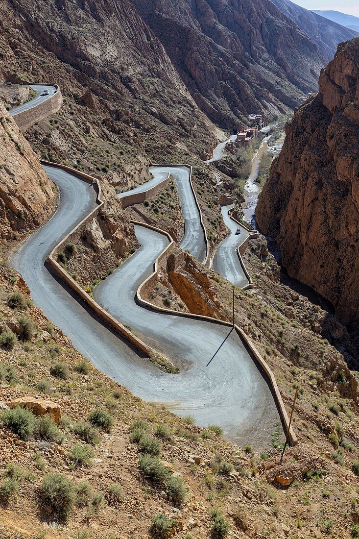 North Africa,Africa,African,Morocco,Dades gorges. Georges Du Dades Roads