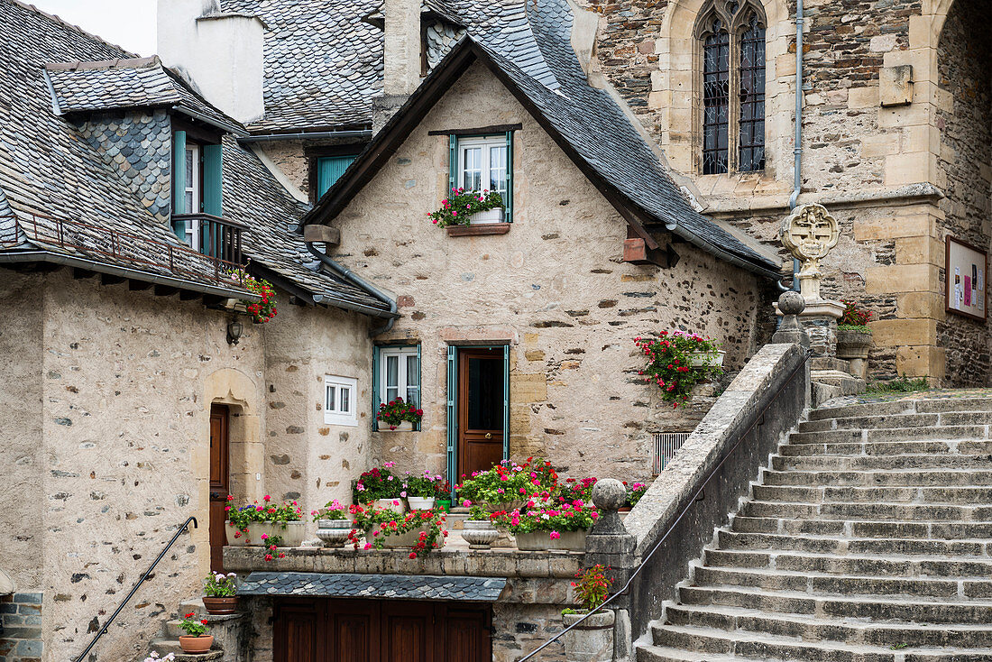 Estaing, Departement Aveyron, Okzitanien, Frankreich