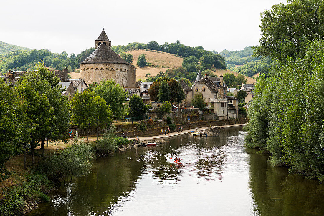 Sainte-Eulalie-d'Olt, Aveyron department, Occitania, France