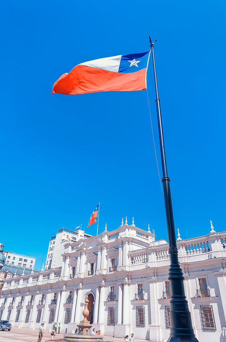 Palacio de la Moneda, Santiago de Chile, Chile, Südamerika