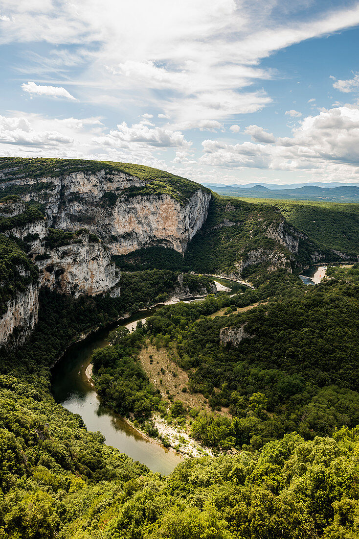 Ardèche, Gorges de l'Ardèche, Vallon-Pont-d'Arc, Rhône-Alpes, France