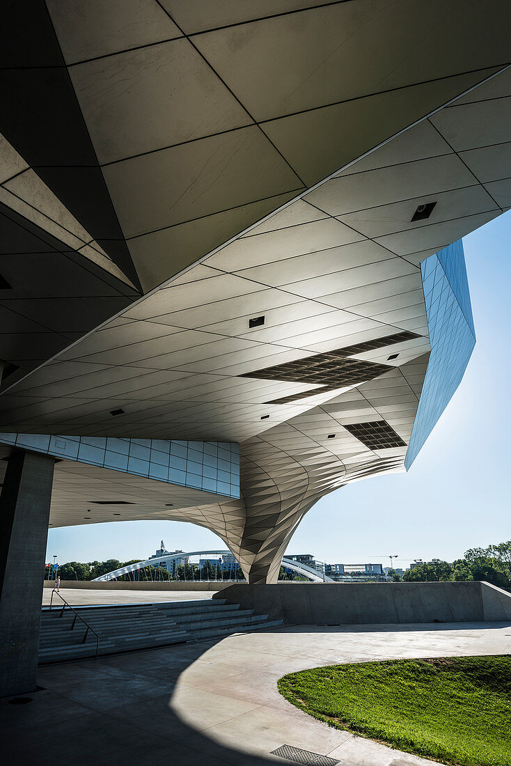 Musée des Confluences, Architekten Coop Himmelb(l)au, Lyon, Département Rhône, Auvergne-Rhone-Alpes, Frankreich