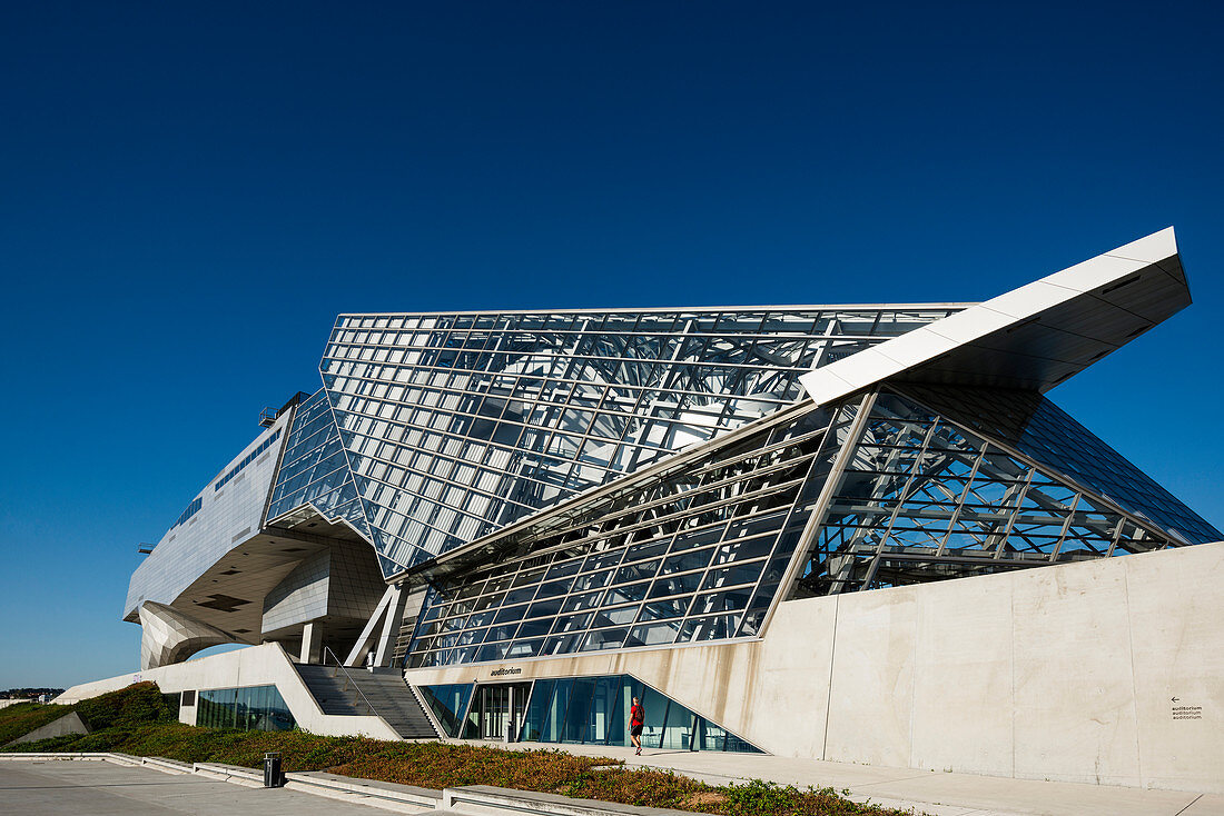 Musée des Confluences, Architekten Coop Himmelb(l)au, Lyon, Département Rhône, Auvergne-Rhone-Alpes, Frankreich
