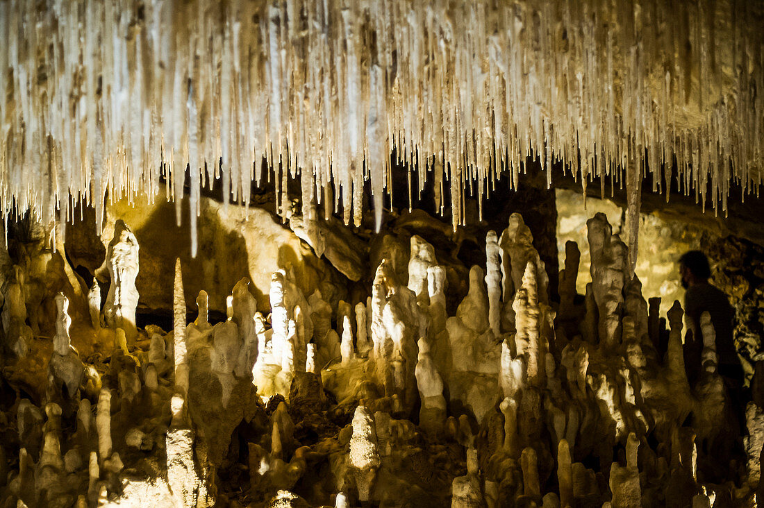 Cougnac Caves, Gourdon, Alpes-Maritimes, Provence-Alpes-Cote d'Azur, South of France, France