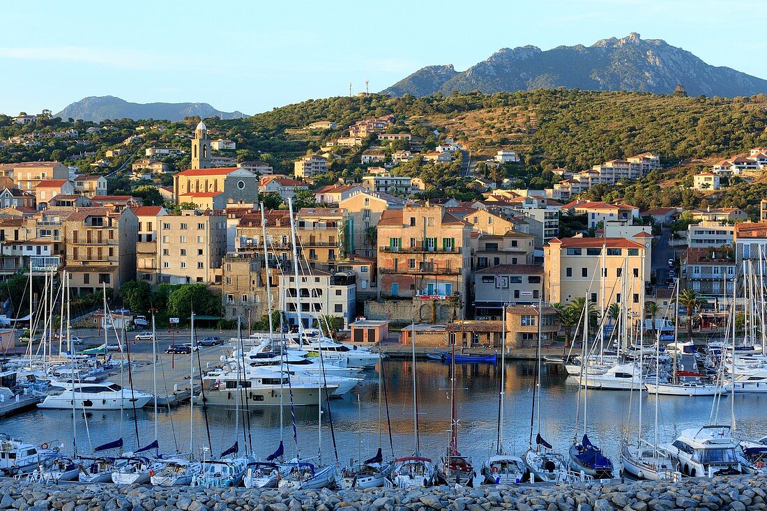 Frankreich, Corse du Sud, Propriano, der Hafen